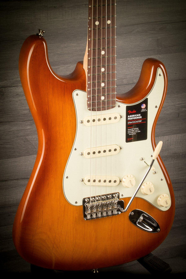 Fender Electric Guitar Fender American Performer Stratocaster - Honey Burst