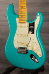 Fender Electric Guitar Fender American Professional II Stratocaster - Miami Blue - Maple