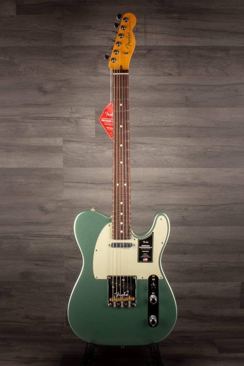 Fender American Professional II Telecaster - Mystic Surf Green - Rosewood