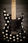 Fender Buddy Guy Polka Dot Stratocaster MN - Black/White Dots - MusicStreet