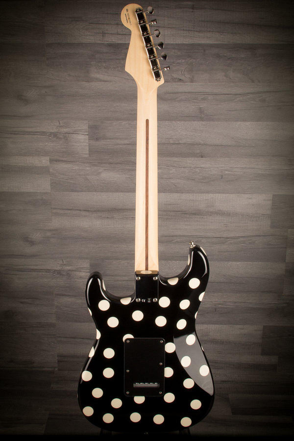 Fender Buddy Guy Polka Dot Stratocaster MN - Black/White Dots - MusicStreet