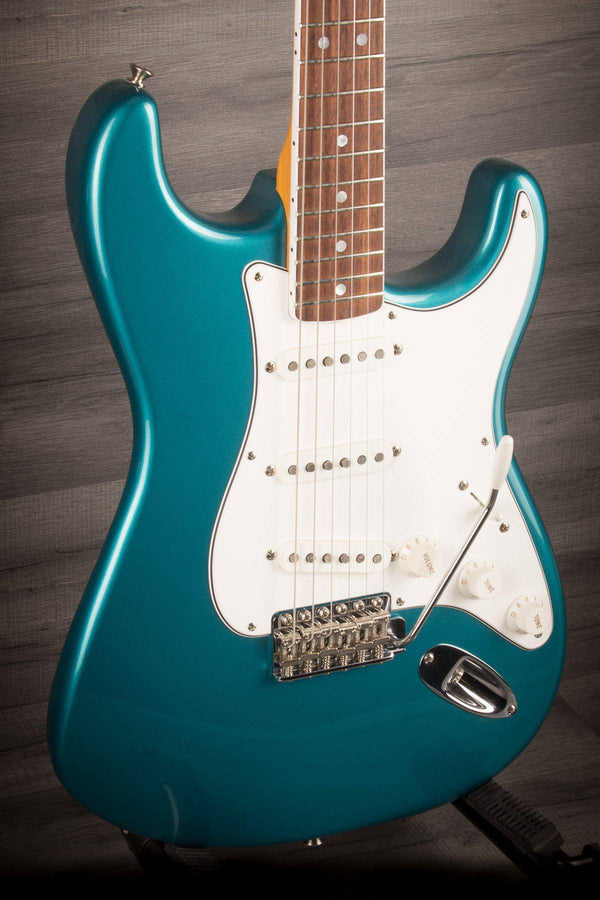 Fender Eric Johnson Stratocaster Lucerne Aqua Firemist Rosewood - MusicStreet