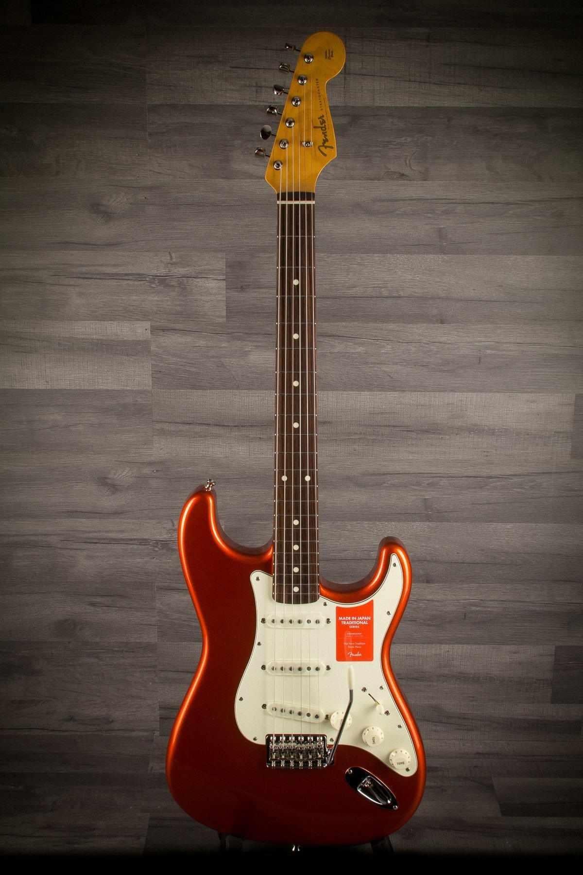 Fender MIJ Traditional 60s Stratocaster - Candy Tangerine