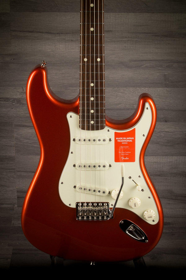 Fender Electric Guitar Fender MIJ Traditional 60s Stratocaster - Candy Tangerine