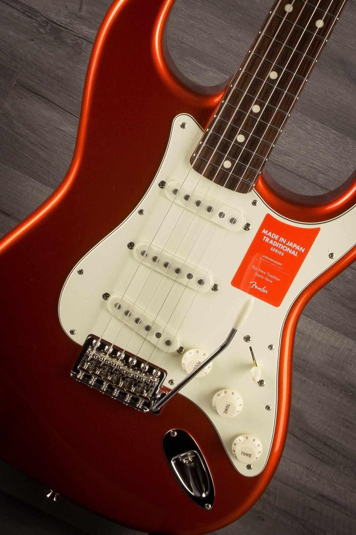 Fender MIJ Traditional 60s Stratocaster - Candy Tangerine