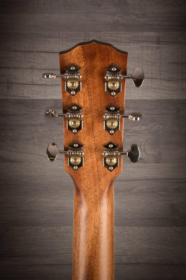 Fender Paramount Pm-2 Parlour All Mahogany NE Acoustic - Natural - MusicStreet