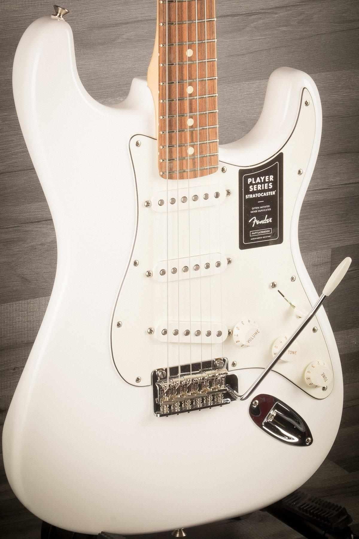Fender Player Series Stratocaster - Polar White - Pau Ferro