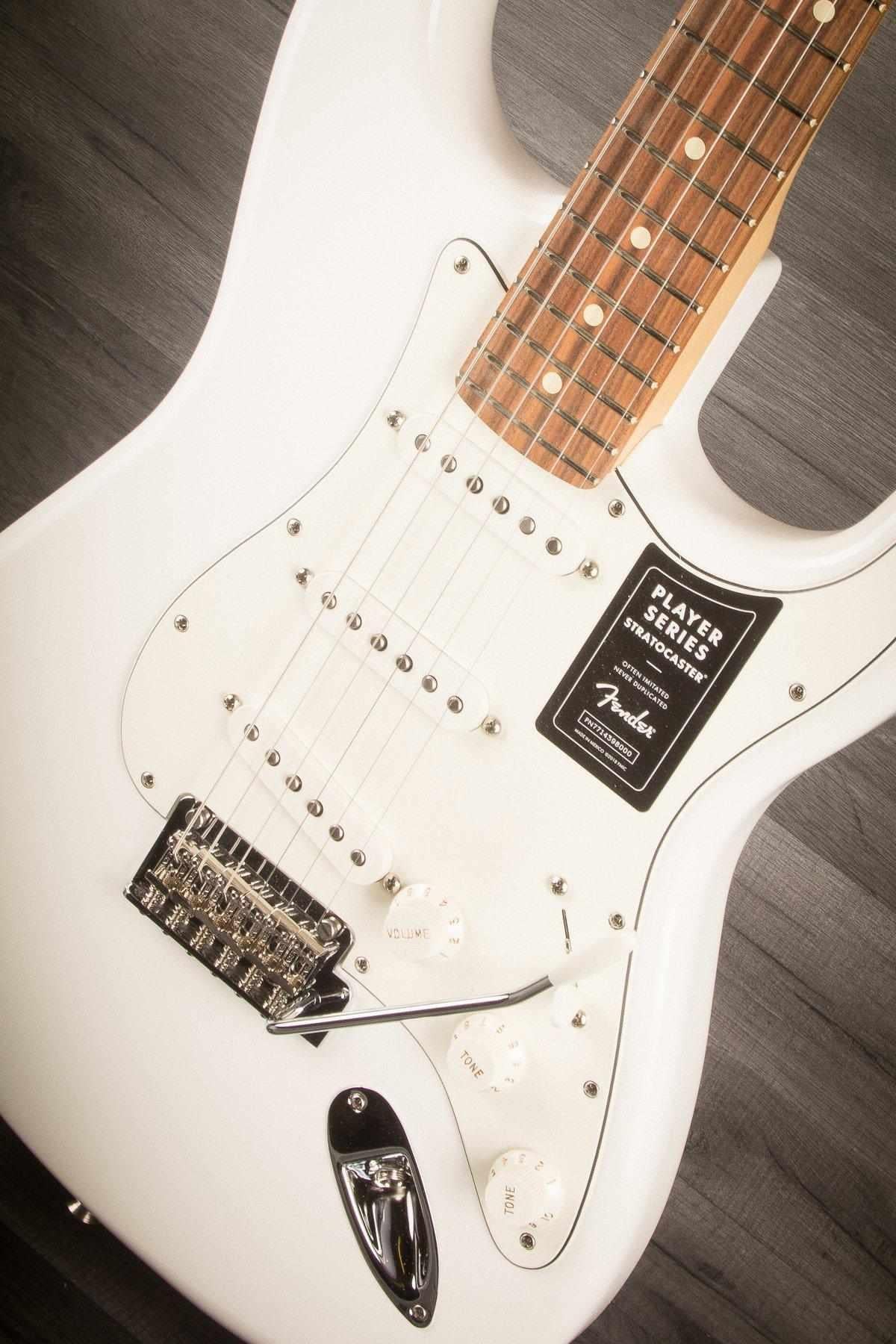 Fender Player Series Stratocaster - Polar White - Pau Ferro