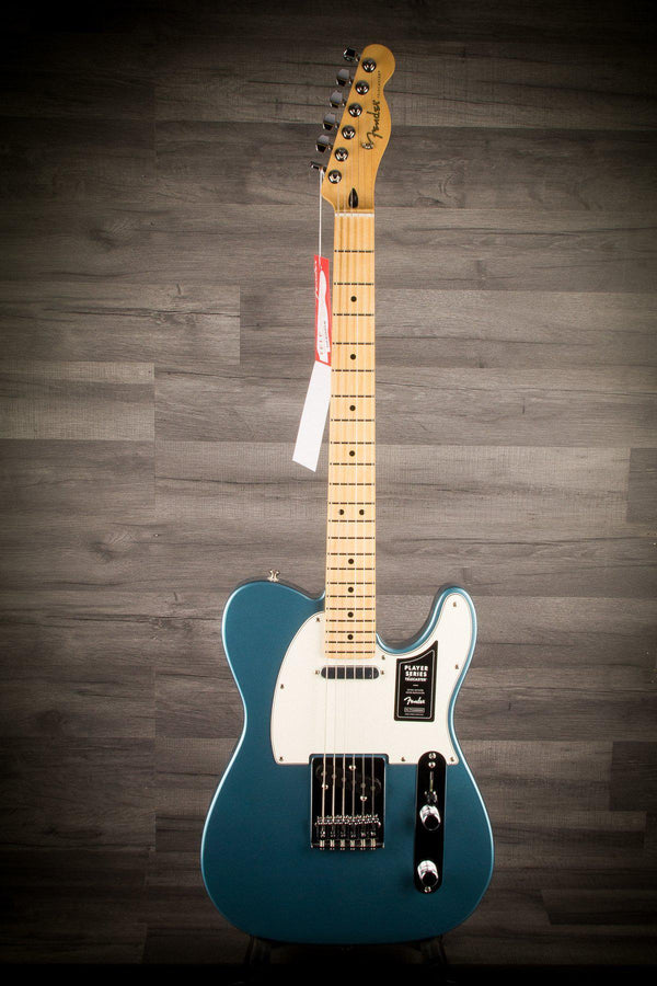 Fender Electric Guitar Fender Player Series Telecaster, Tidepool Maple neck