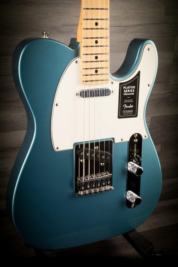 Fender Electric Guitar Fender Player Series Telecaster, Tidepool Maple neck