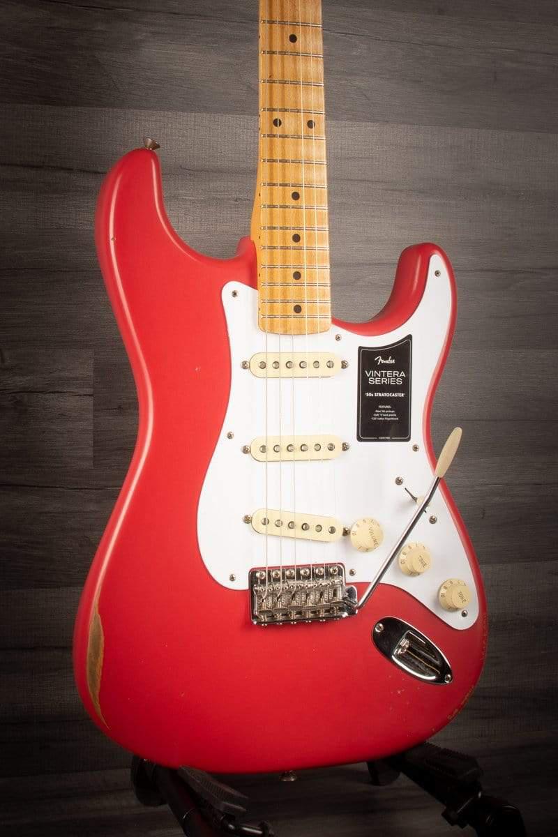 Fender Vintera Road Worn '50s Stratocaster Fiesta Red