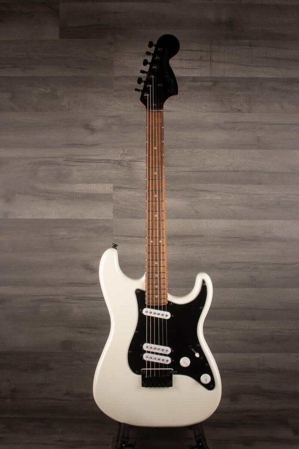 Fender Electric Guitar Squier Contemporary Stratocaster® Special HT, Laurel Fingerboard, Black Pickguard, Pearl White