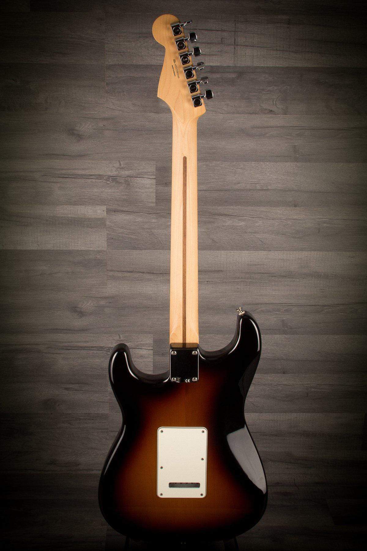 USED - 2015 Fender Standard Stratocaster Sunburst, Maple Neck