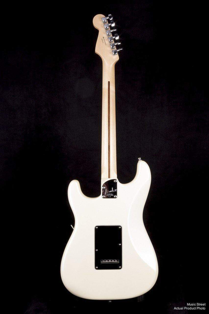 USED - Fender American Deluxe Stratocaster Hsh (Olympic Pearl, Ebony Fingerboard)