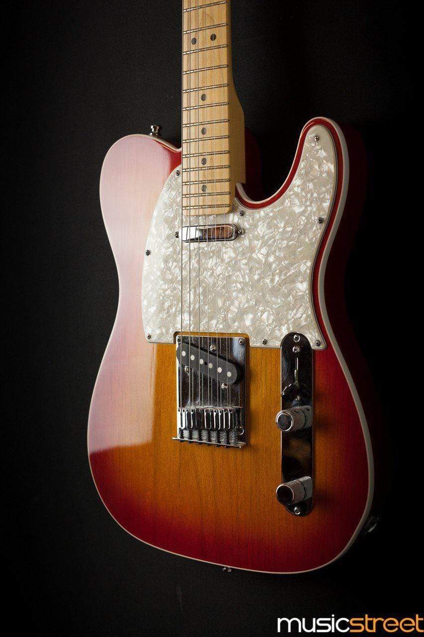 USED Fender American Deluxe Telecaster (Aged Cherry Burst, Maple)