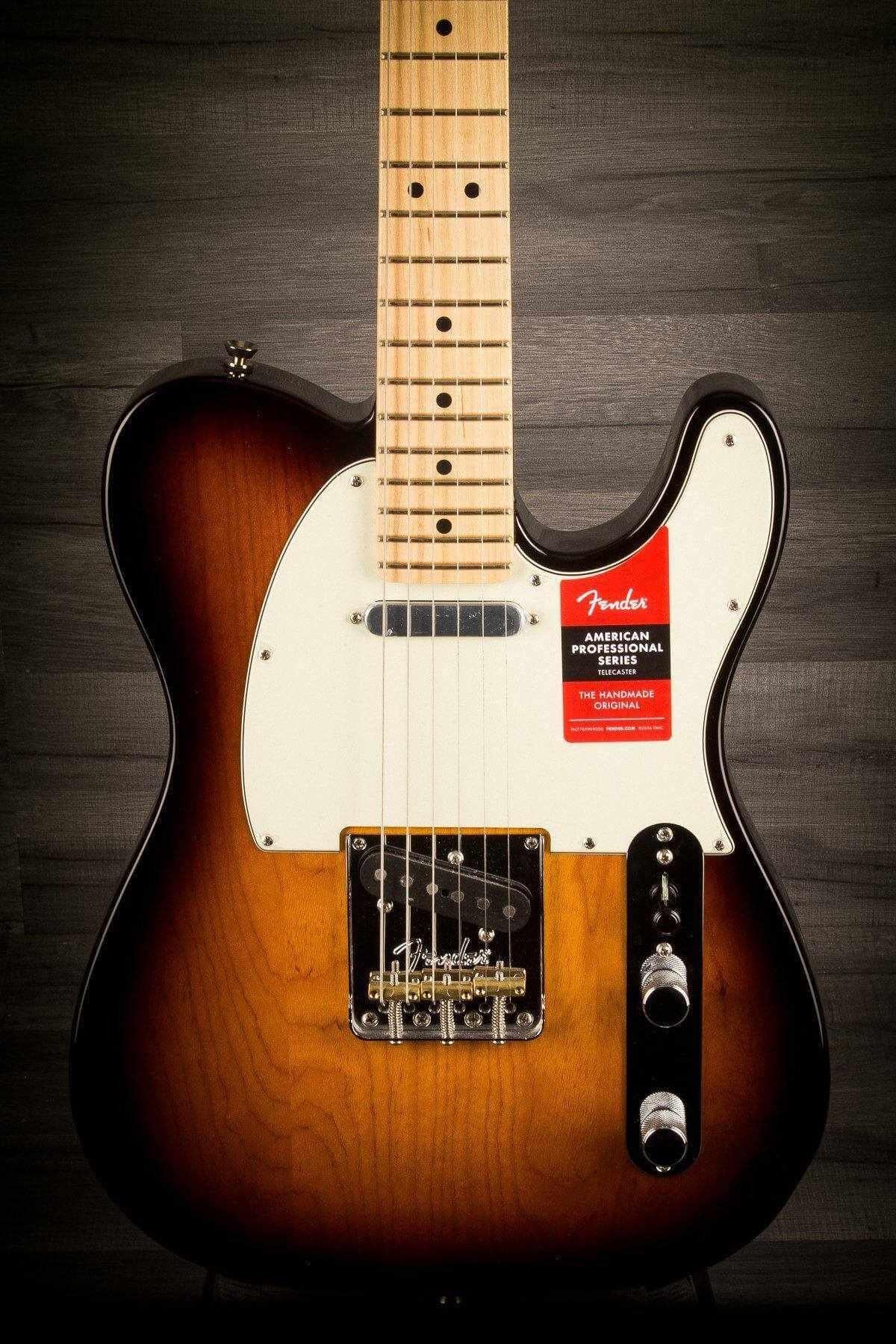 USED - Fender American Pro Telecaster - Two Tone Sunburst Maple neck