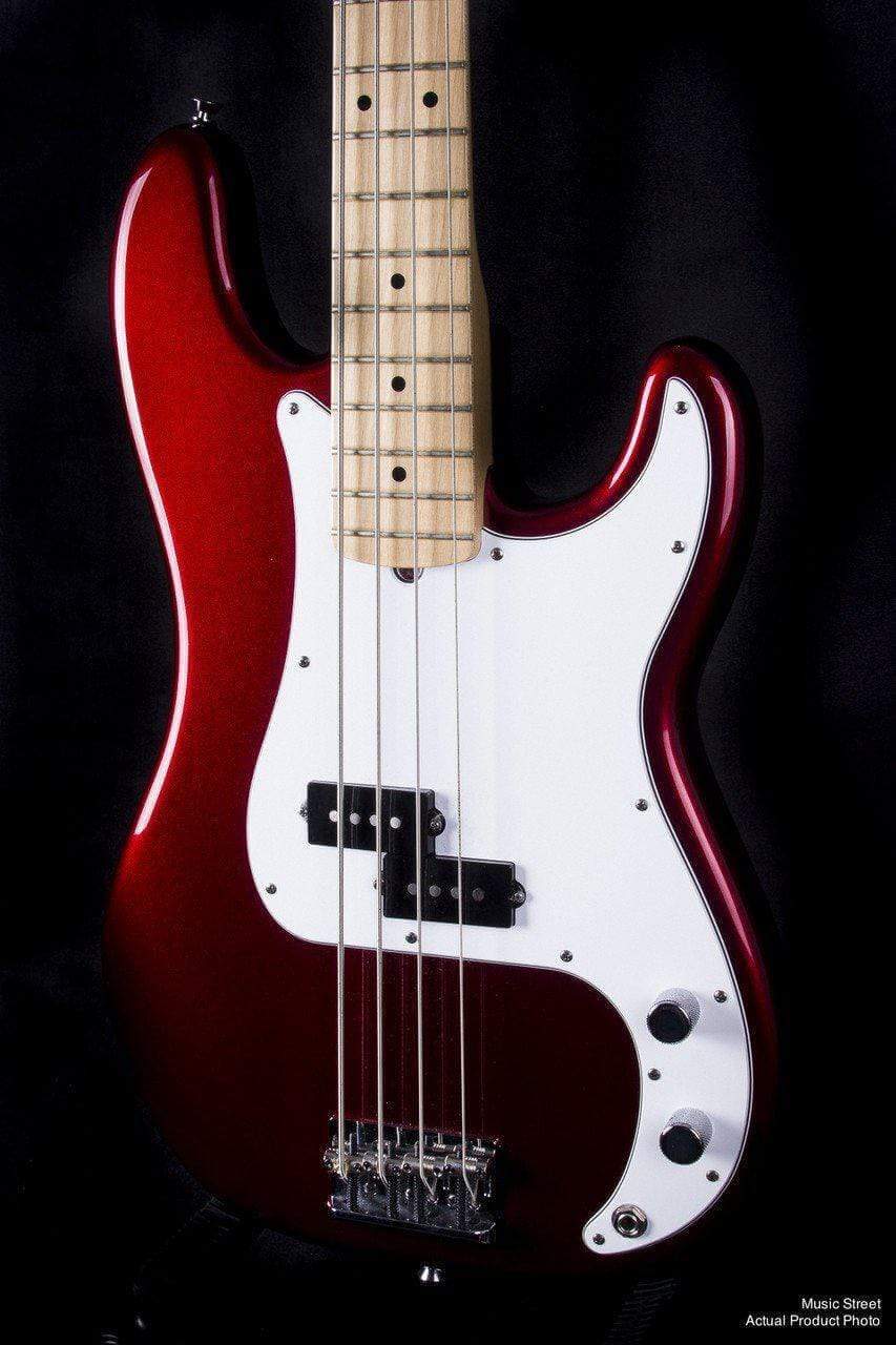 USED - Fender American Standard Precision Bass, Candy Red