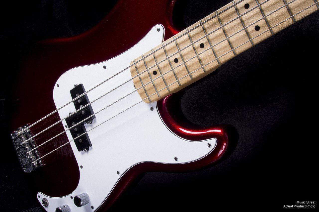 USED - Fender American Standard Precision Bass, Candy Red