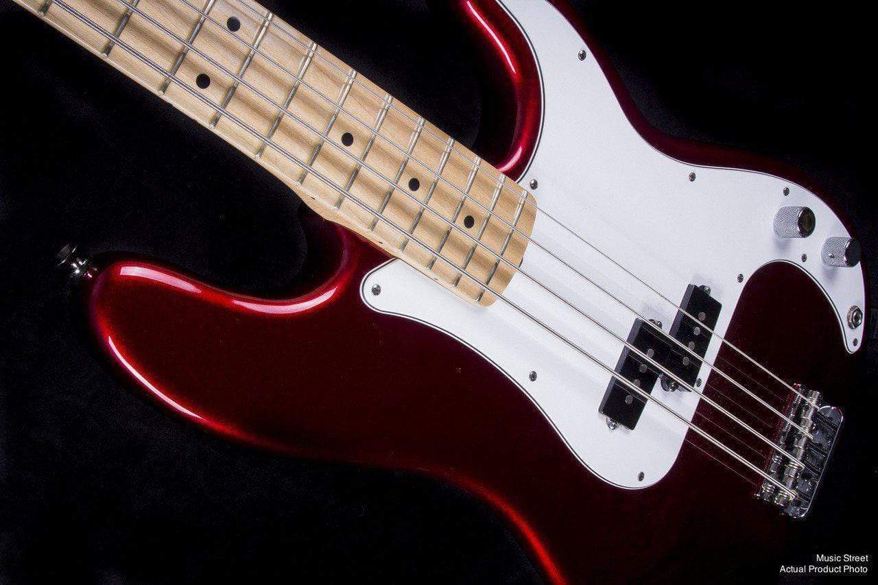 USED - Fender American Standard Precision Bass, Candy Red