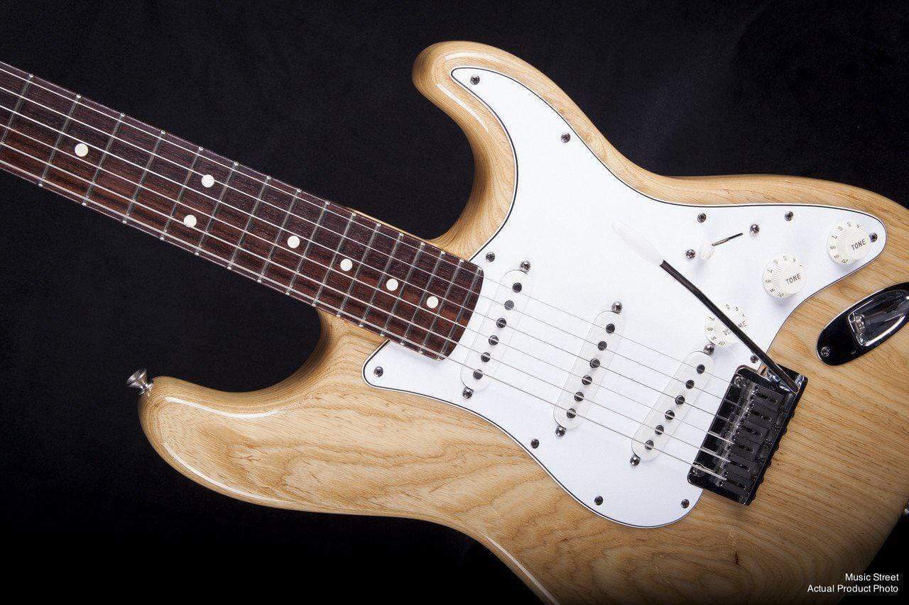 USED - Fender American Standard Stratocaster (2008) - Natural (Inc Tweed Fender Case)