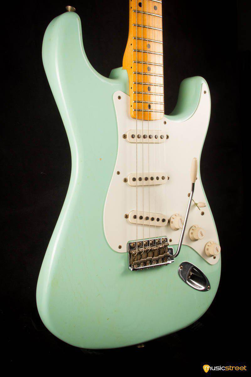 USED - Fender Custom Shop '55 Journeyman Relic Strat - Sea Foam Green