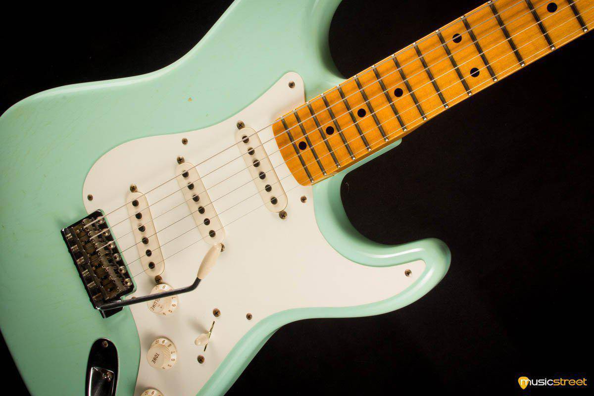 USED - Fender Custom Shop '55 Journeyman Relic Strat - Sea Foam Green