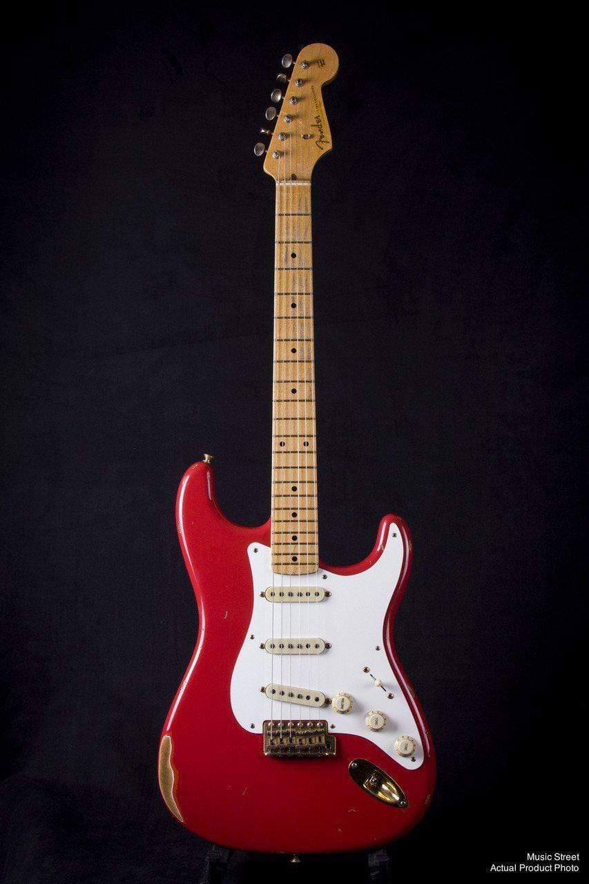 USED - Fender Custom Shop '56 Relic Stratocaster Fiesta Red