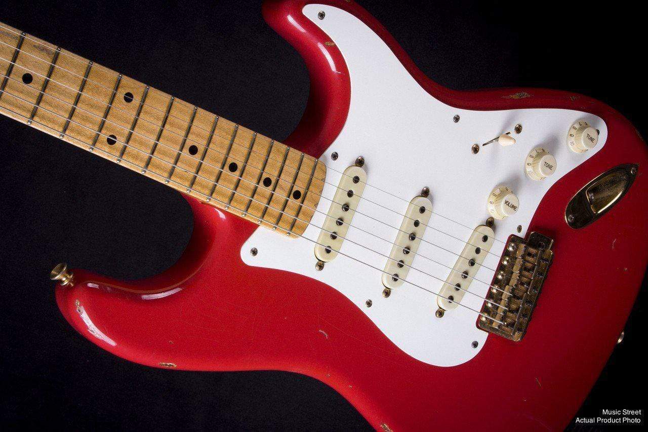USED - Fender Custom Shop '56 Relic Stratocaster Fiesta Red