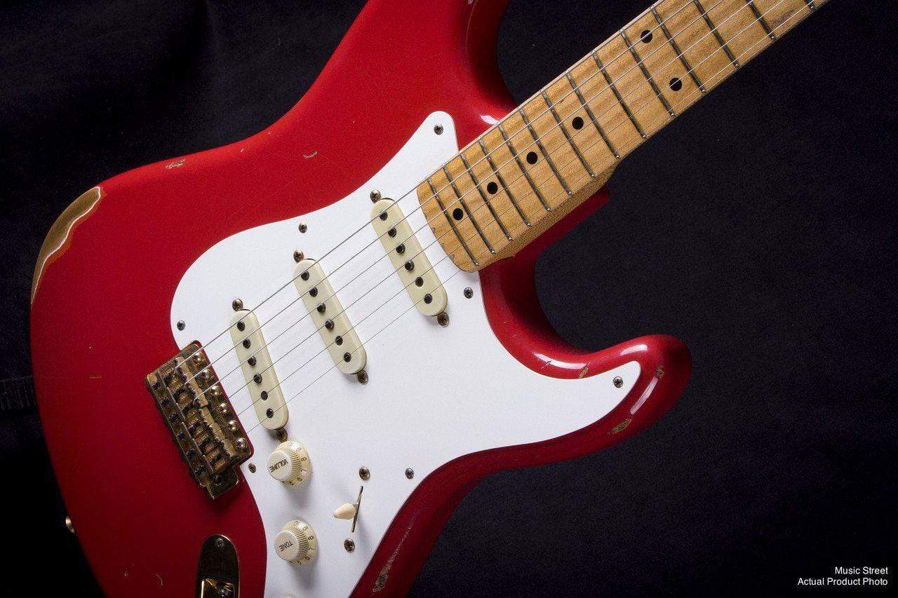 USED - Fender Custom Shop '56 Relic Stratocaster Fiesta Red