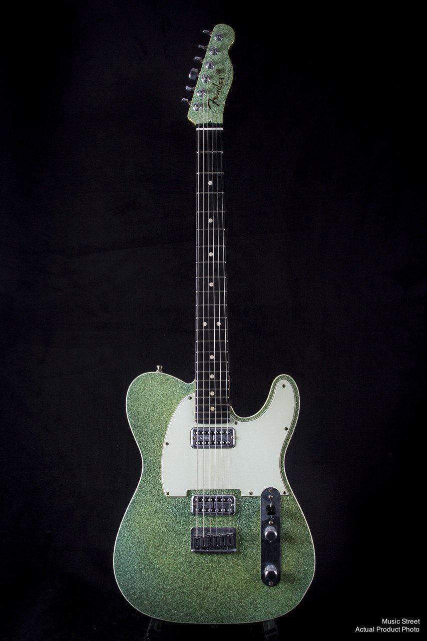 USED - Fender Custom Shop Double Tv Jones Relic Tele Sea Foam Green Sparkle