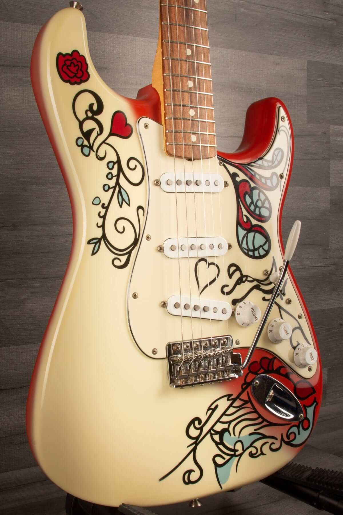 USED - Fender Jimi Hendrix Monterey Stratocaster Limited Edition Guitar