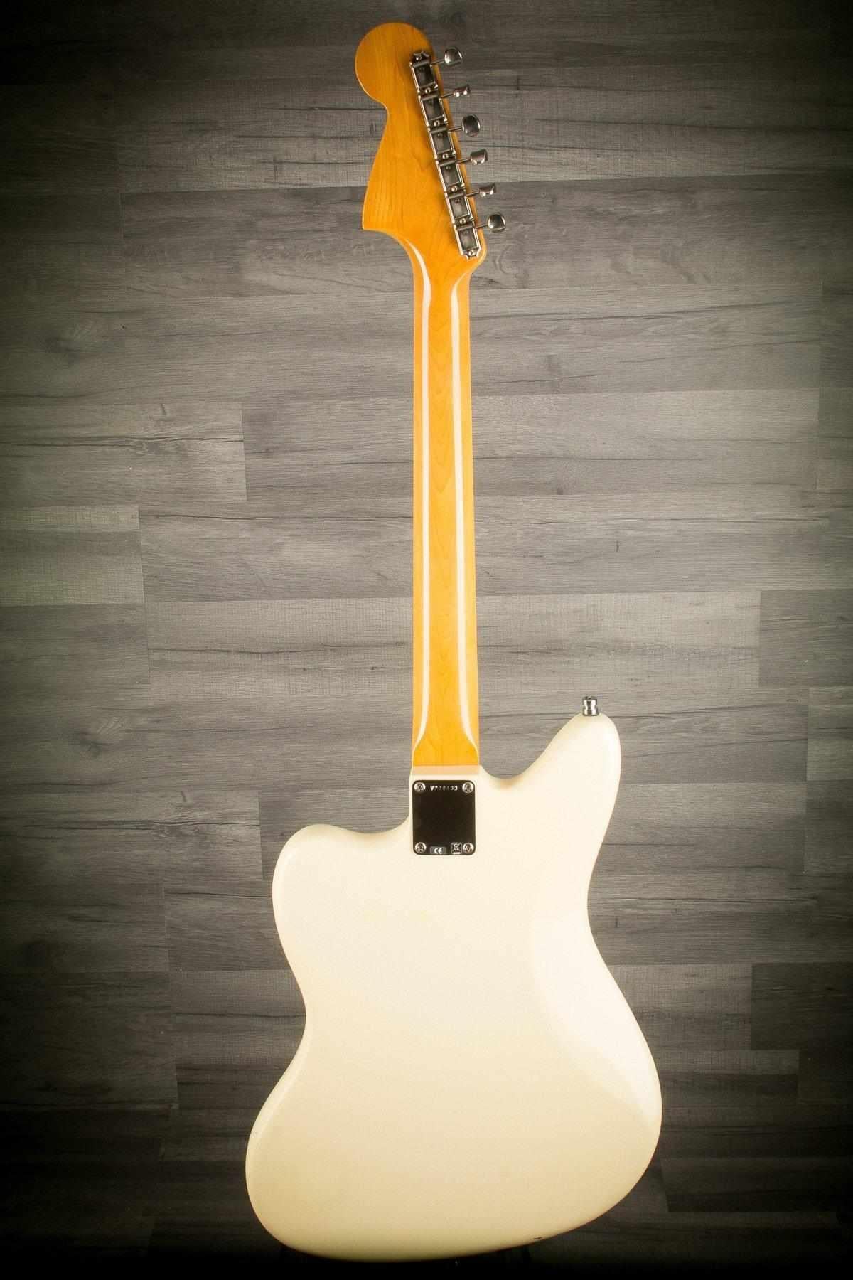 USED - Fender Johnny Marr Jaguar - Olympic White