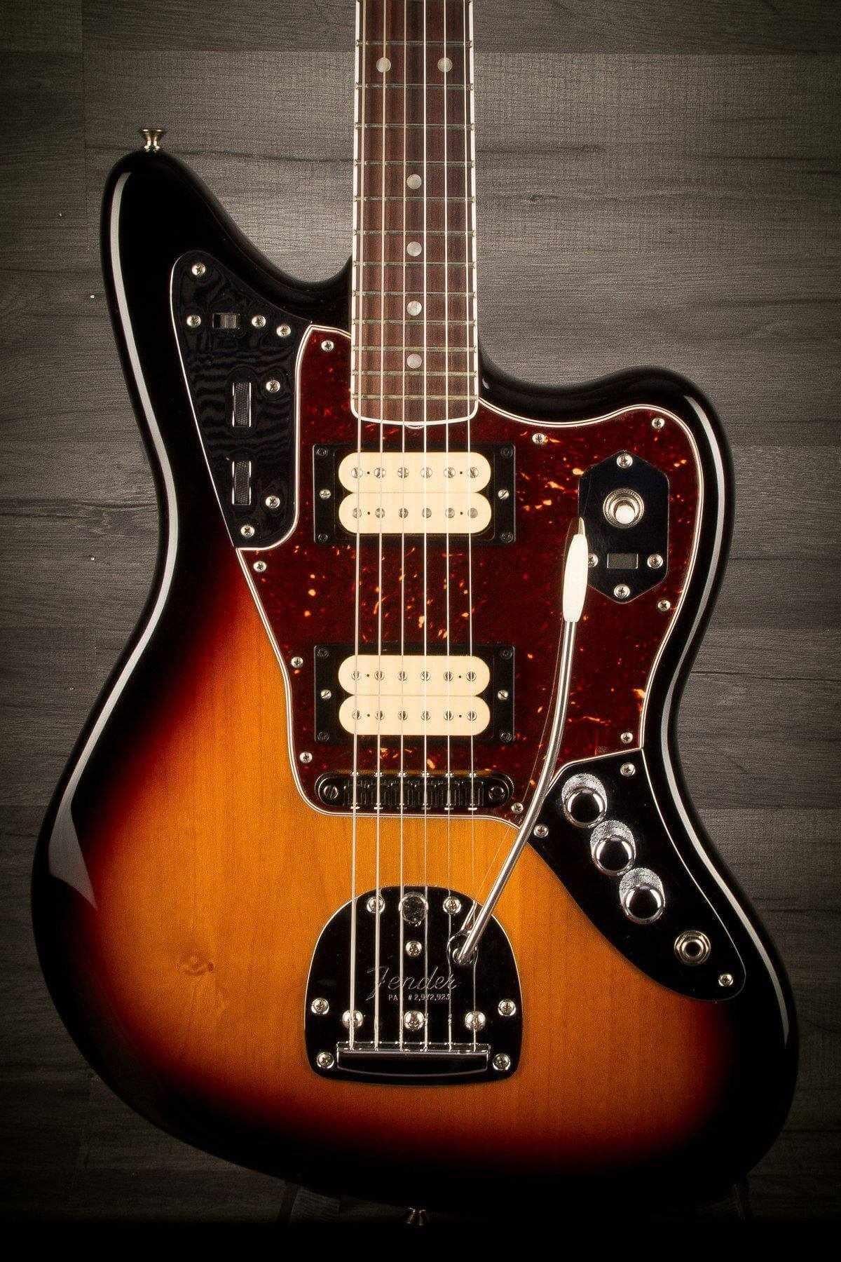 USED - Fender Kurt Cobain Jaguar Electric Guitar 3-Color Sunburst Nos