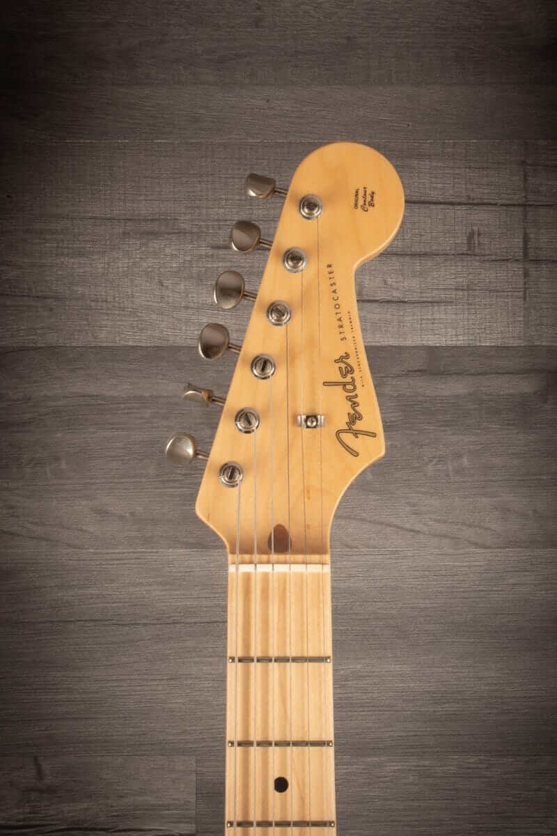 USED - Fender MIJ Hybrid Stratocaster, maple neck indigo