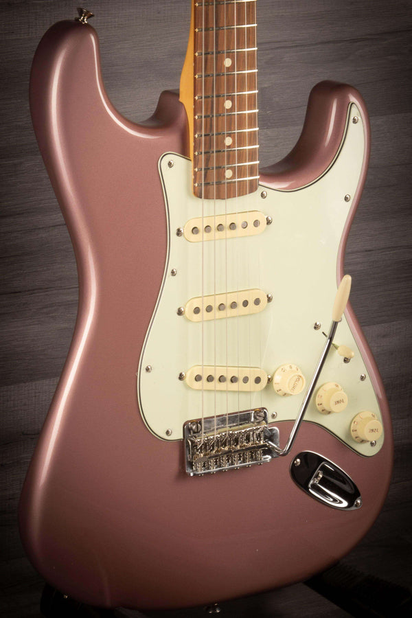 Fender Electric Guitar USED - Fender Vintera '60s Stratocaster Modified - Burgundy Mist