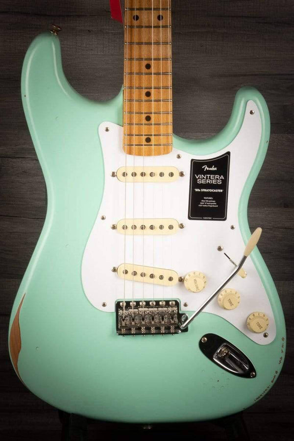 Fender Electric Guitar USED - Fender Vintera Road Worn '50s Stratocaster Surf Green