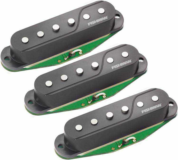 Fishman Fluence Multi Voice Single Coil Pickups (Set Of 3) Black - MusicStreet