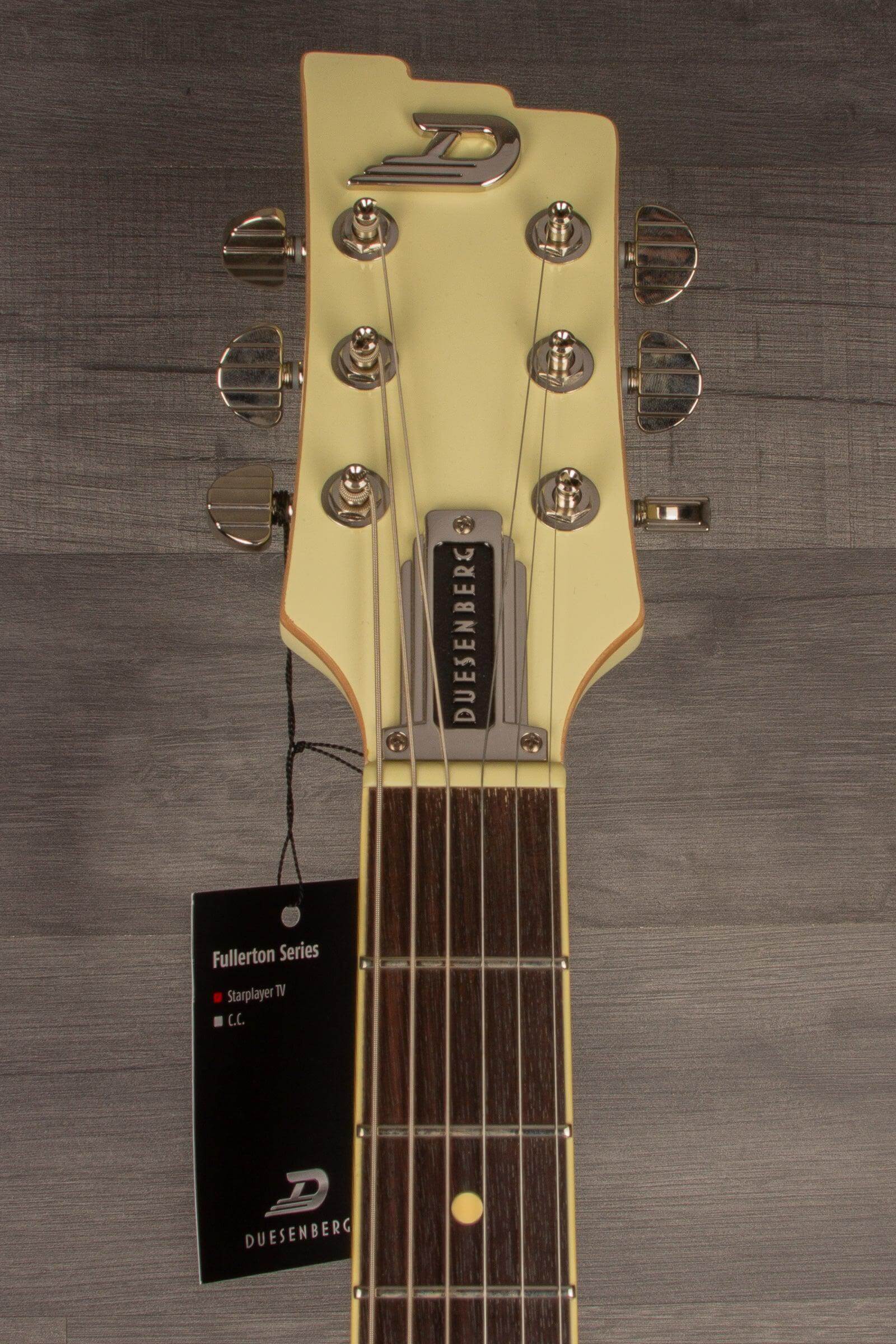 Duesenberg Starplayer Tv Fullerton - Vintage White - MusicStreet