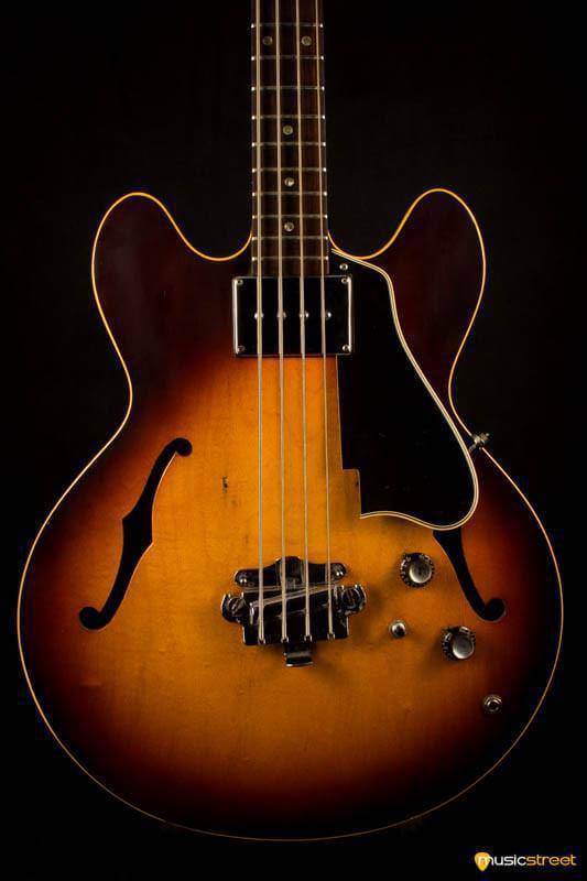 USED - 1967 Gibson Eb2 Sunburst With Case