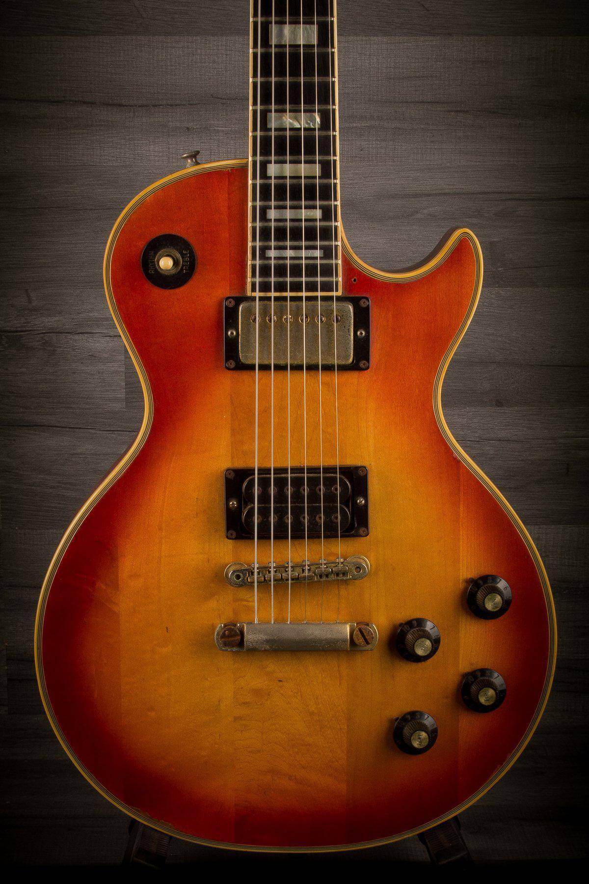 USED - 1974 Gibson Les Paul Custom - Heritage Cherry burst