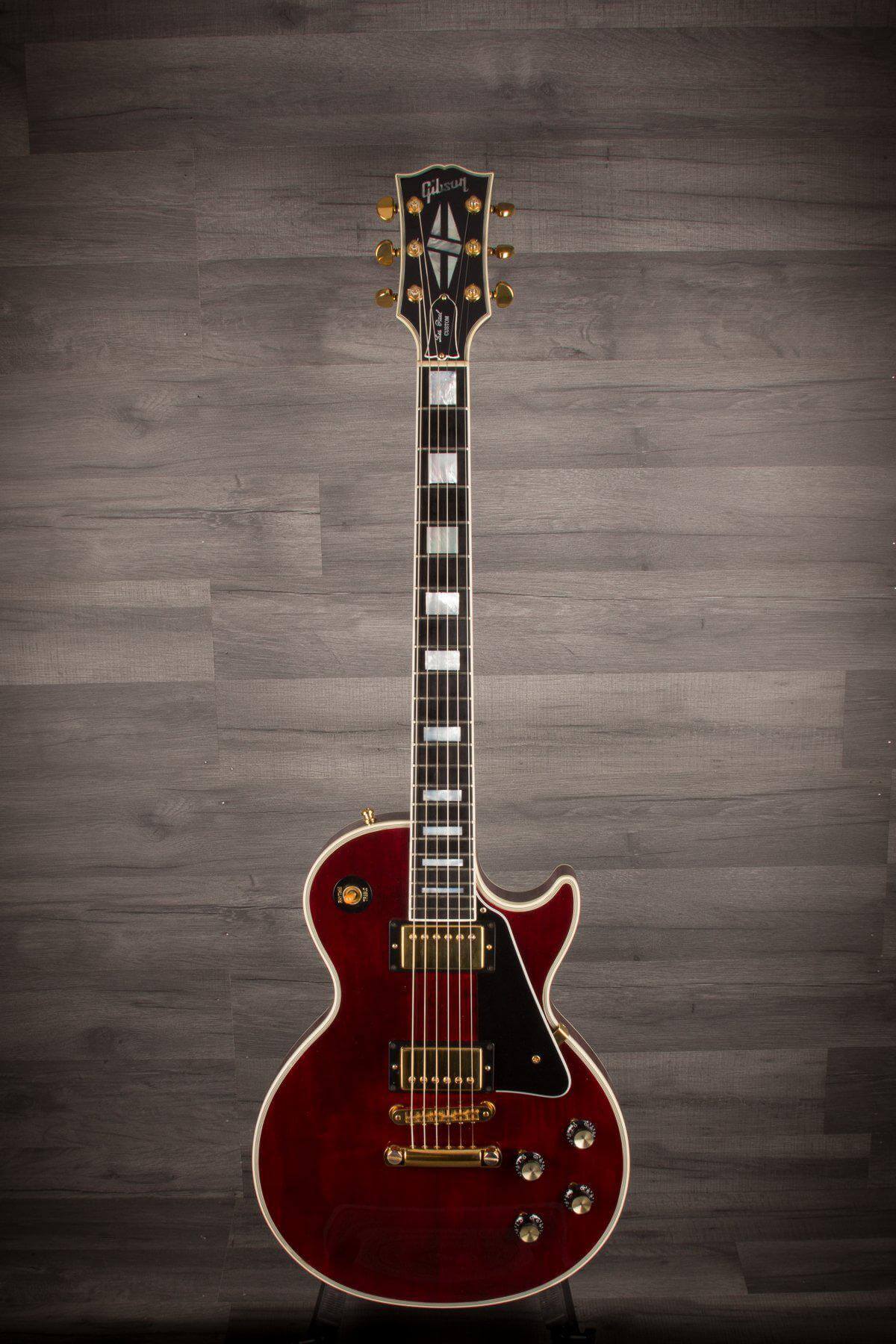 USED - 1997 Gibson Les Paul Custom Wine Red (Ebony Fingerboard)