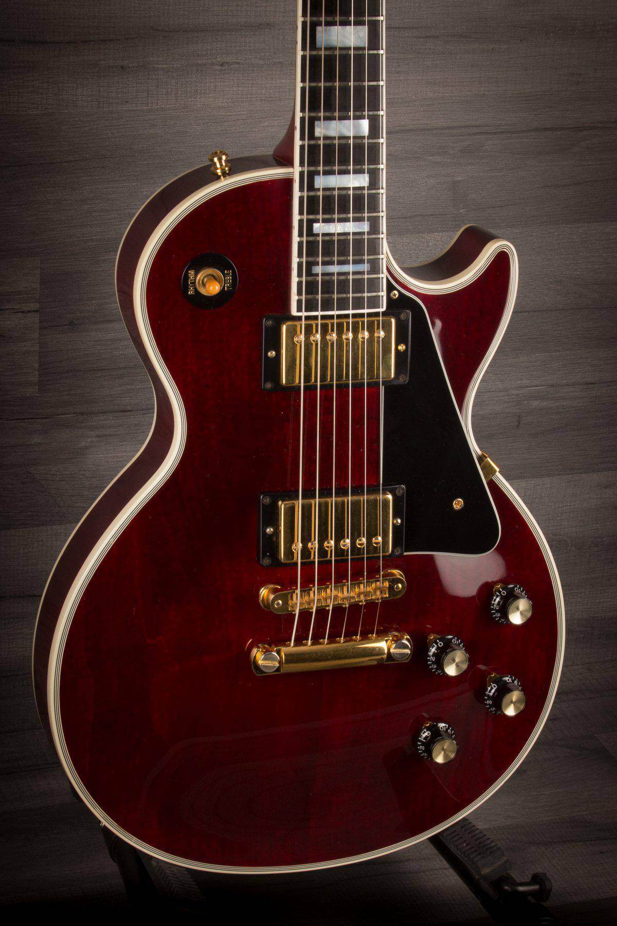 USED - 1997 Gibson Les Paul Custom Wine Red (Ebony Fingerboard)