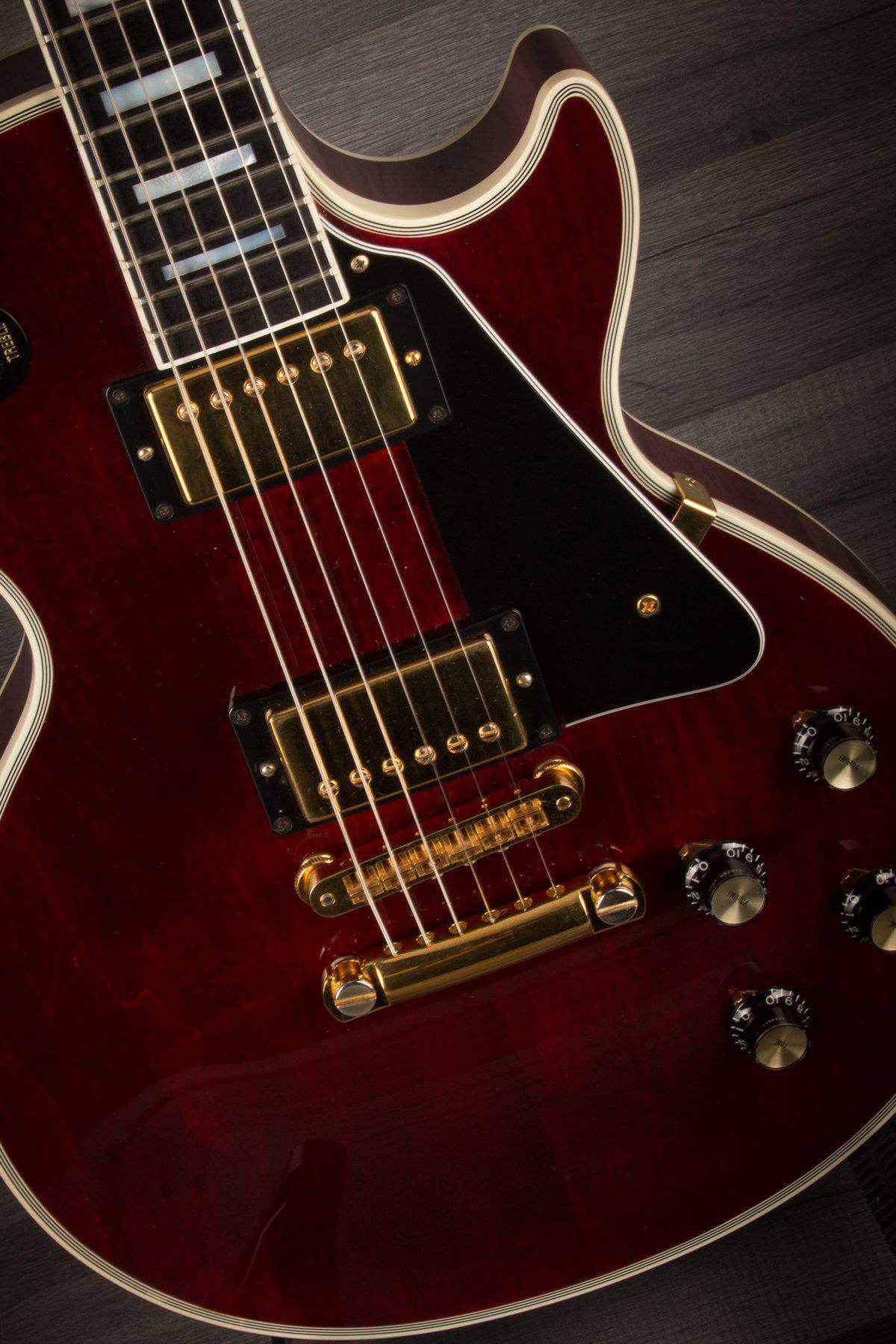 USED - 1997 Gibson Les Paul Custom Wine Red (Ebony Fingerboard)