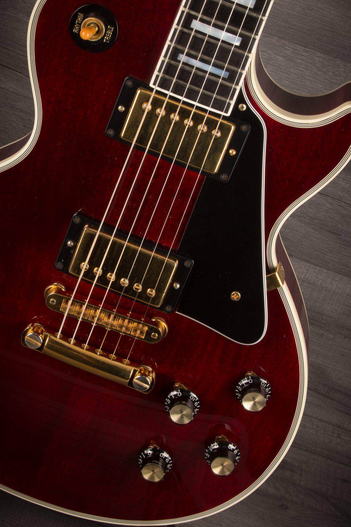 USED - 1997 Gibson Les Paul Custom Wine Red (Ebony Fingerboard)