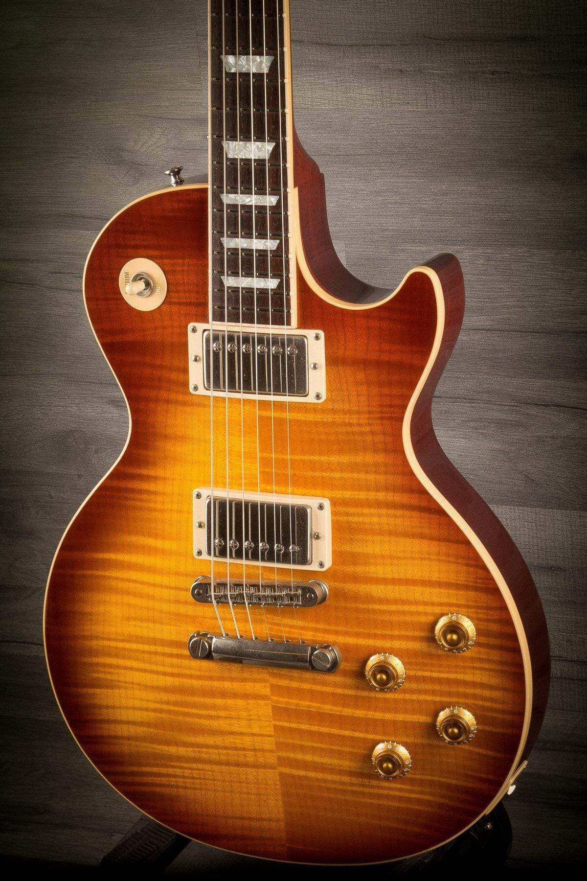 USED - 2002 Gibson Les Paul Standard - Iced Tea Burst