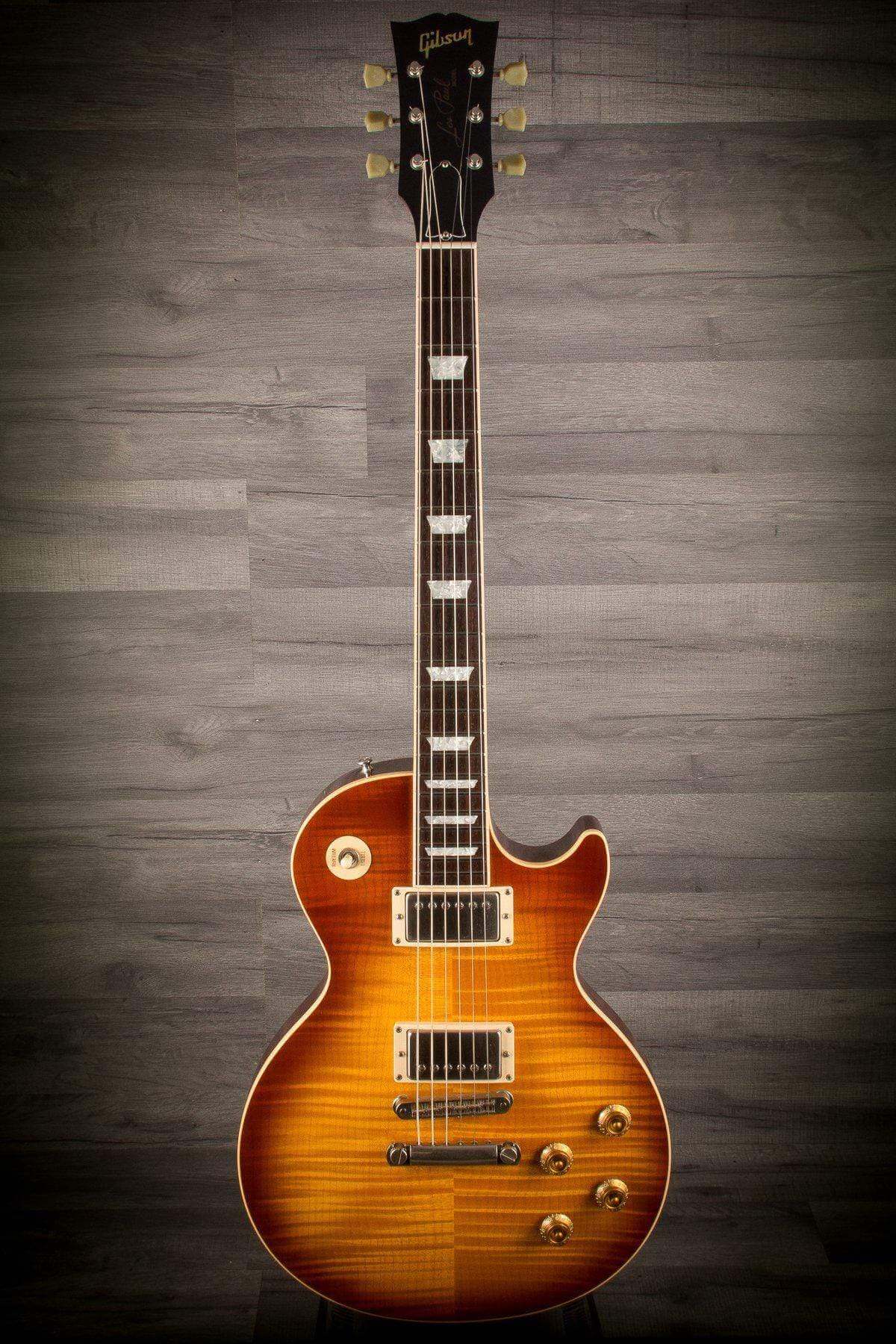 USED - 2002 Gibson Les Paul Standard - Iced Tea Burst