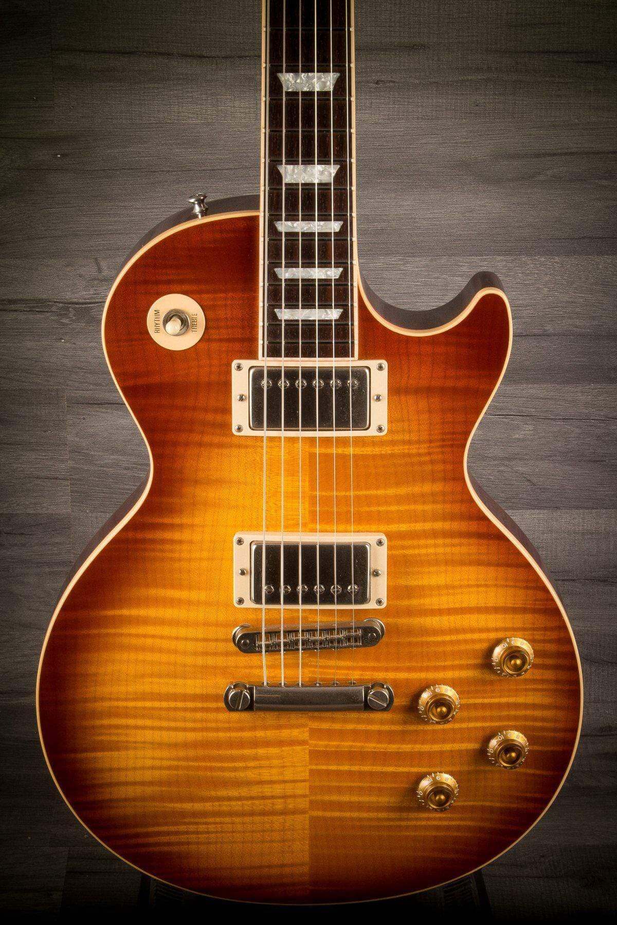 USED - 2002 Gibson Les Paul Standard - Iced Tea Burst