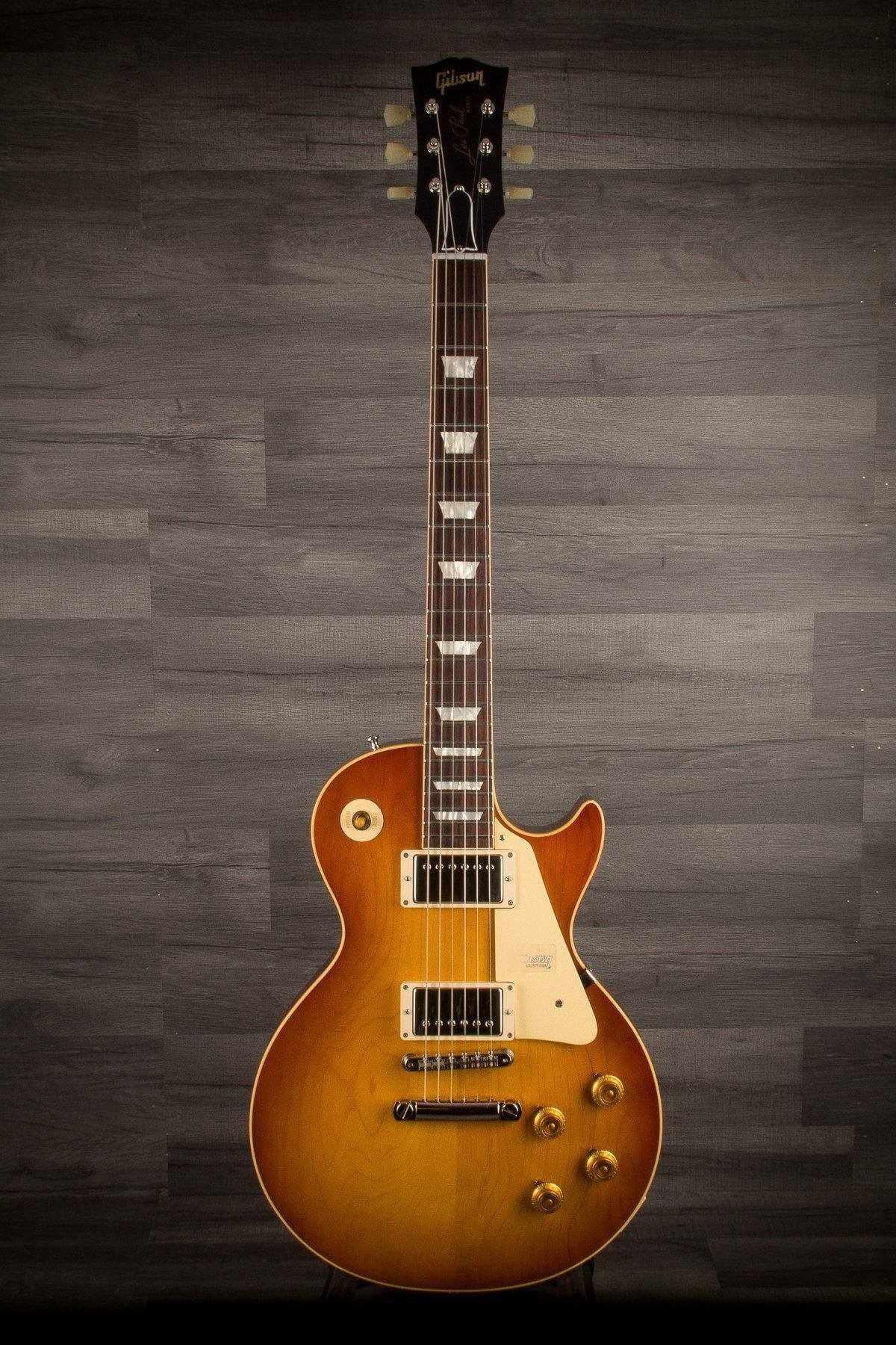 USED - 2017 Gibson Custom Shop Les Paul 58 Standard Ice Tea Burst
