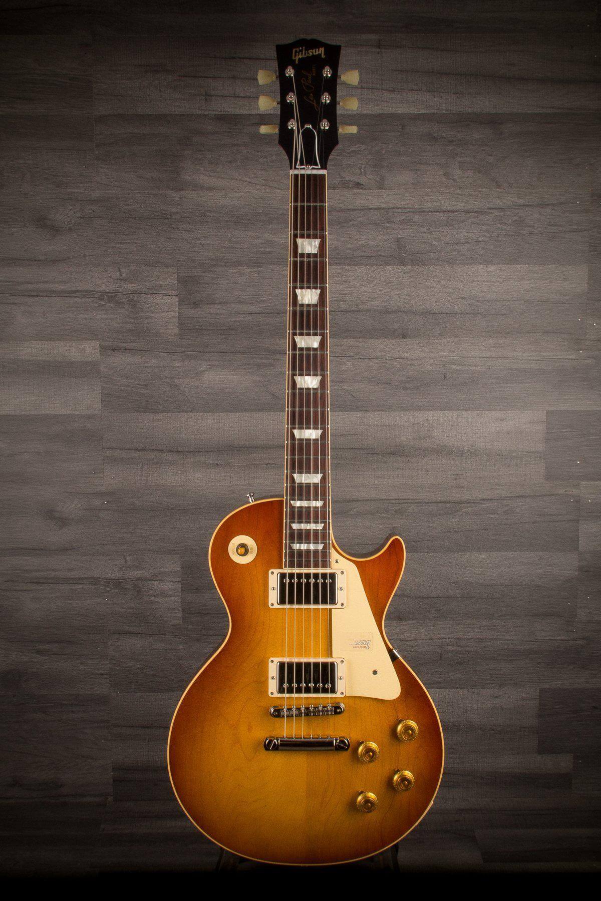 USED - 2017 Gibson Custom Shop Les Paul 58 Standard Ice Tea Burst