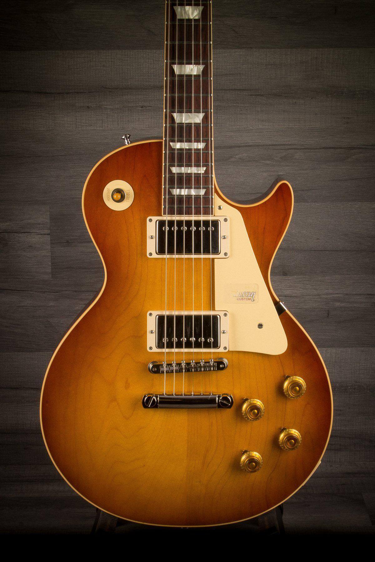 USED - 2017 Gibson Custom Shop Les Paul 58 Standard Ice Tea Burst